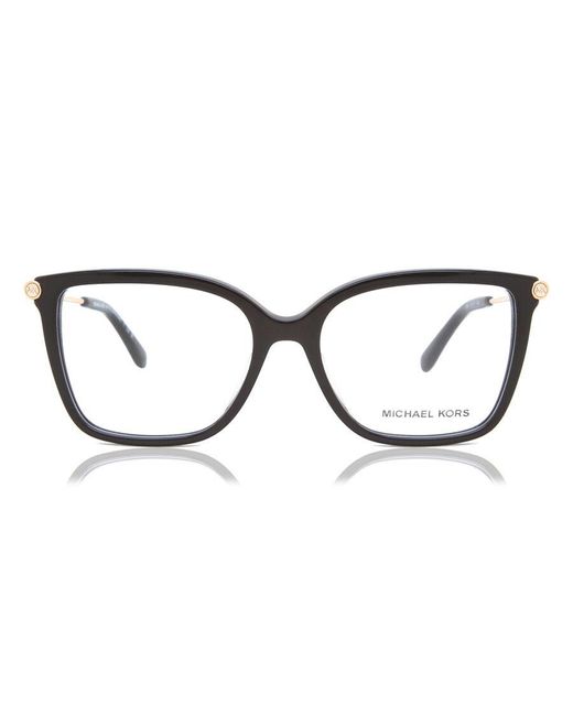 Michael Kors Black Shenandoah 53mm Square Optical Glasses