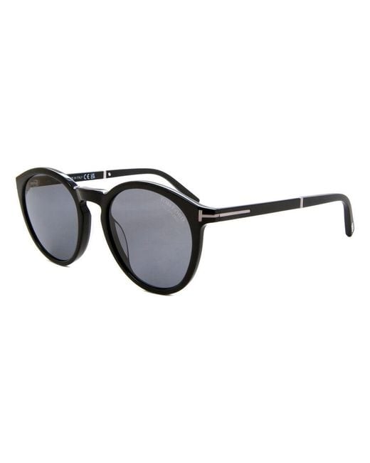 Tom Ford Black Ft1021-N Elton Polarized 01D for men