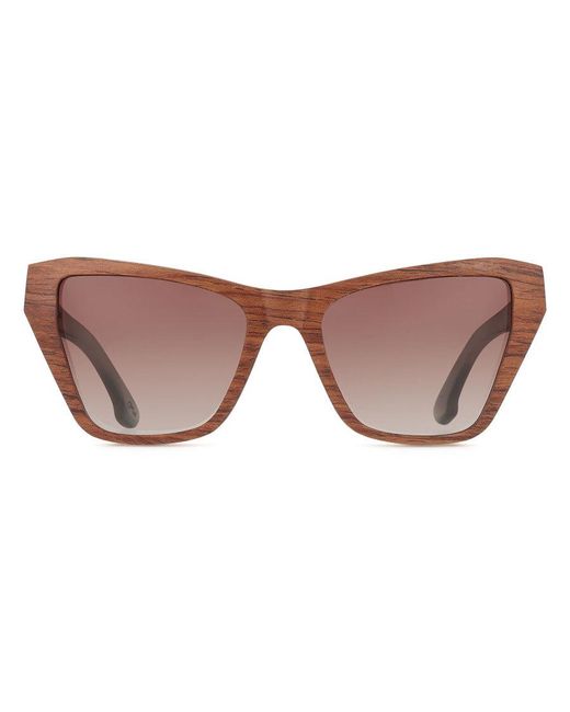 SmartBuy Collection Brown Oh My Woodness! Timber Twist Polarized Ws610-A08-05