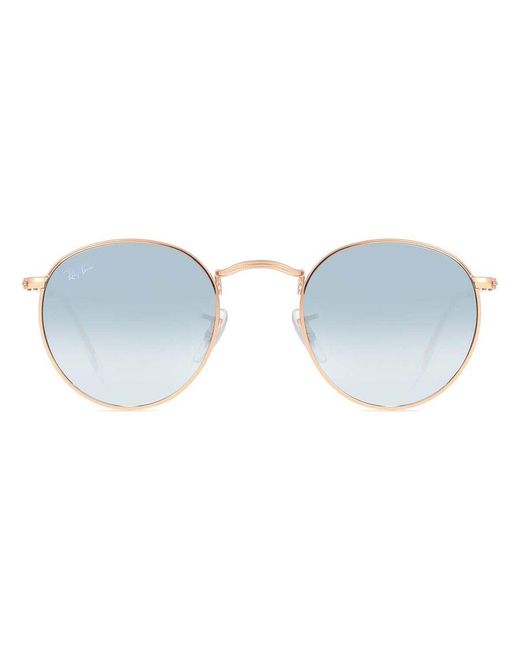 Ray-Ban Black Ray-Ban Rb3447 Round Metal 92023F for men