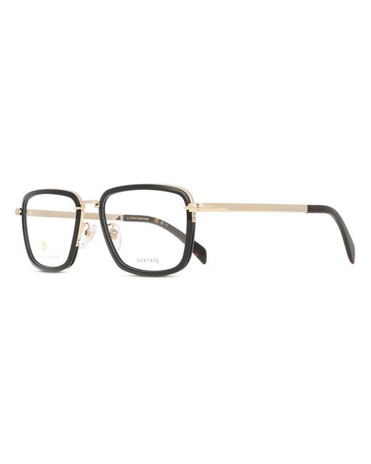 David Beckham Black Db 7072/F Asian Fit Rhl for men