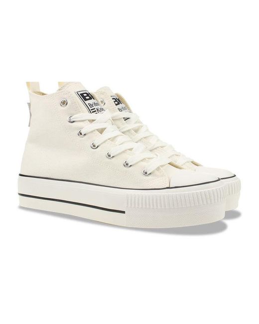 British Knights Kaya Mid in het Wit - Lyst