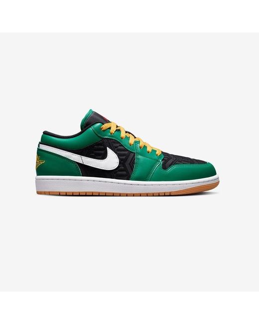 Nike Green Air Jordan 1 Low Se Shoes for men