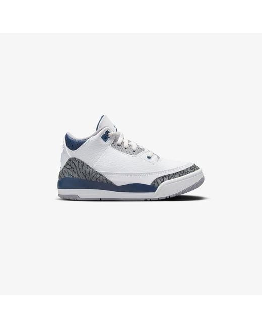 Nike Blue Jordan 3 Retro (ps)