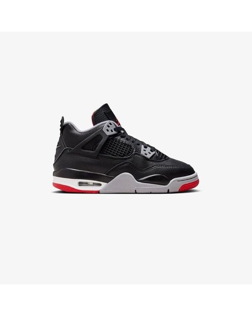 Nike Black Air Jordan 4 Retro (gs)