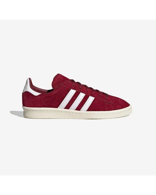 adidas Suede Campus 80s in Red - Lyst