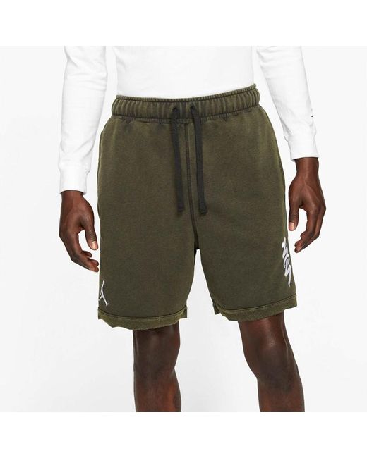 Nike Zion Dri-fit Fleece Short in Black/White (Green) for Men - Save 39% |  Lyst