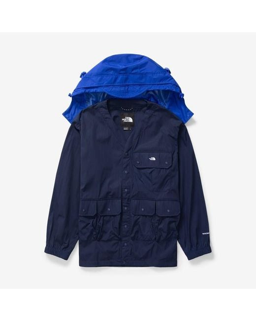 The North Face Blue Multi-pocket Cardigan for men