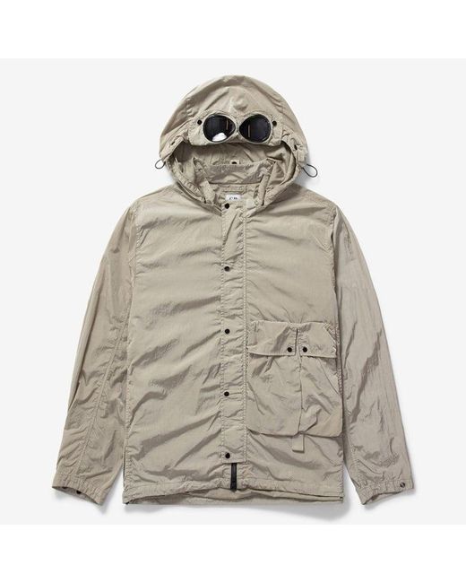 Cp company goggle hooded clearance overshirt jacket