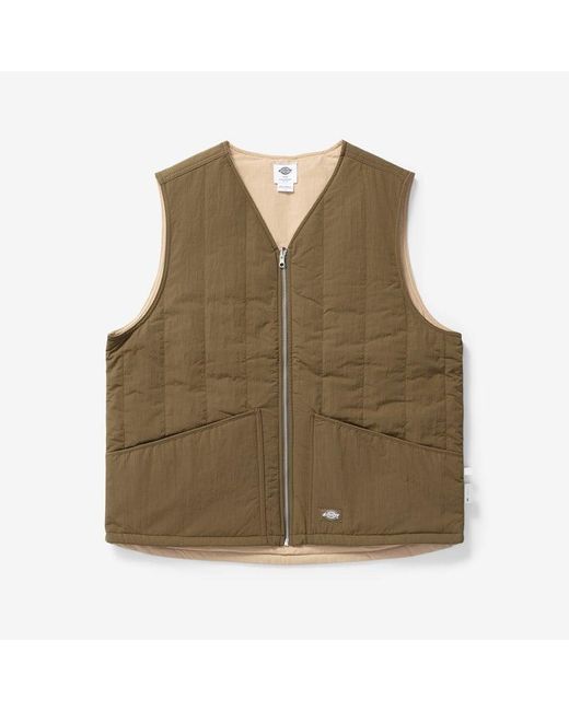 Dickies Green Delivery Vest for men