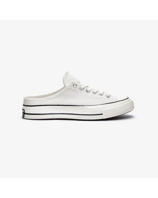 Converse Chuck 70 Mule Recycled Canvas in White Lyst