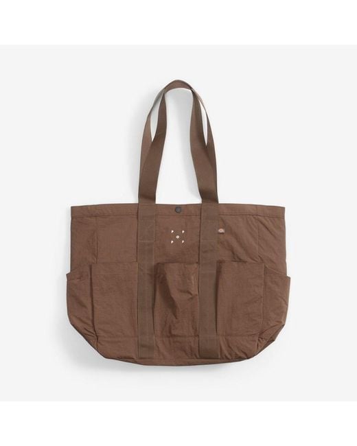 Dickies Brown Tote X Pop Trading Company for men