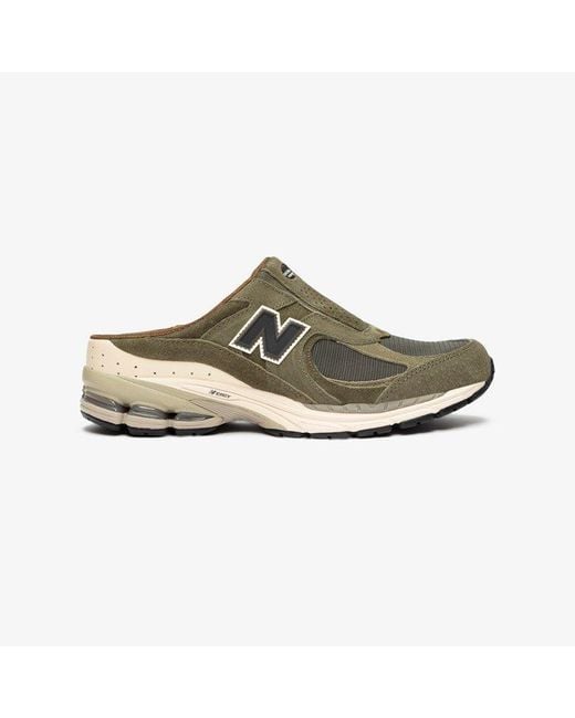 New Balance Suede 2002r Mule X Sns in Green | Lyst