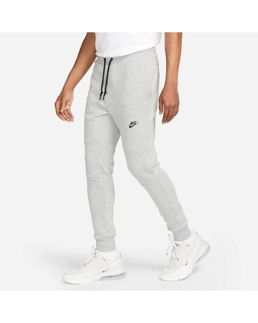 Gray nike top joggers mens