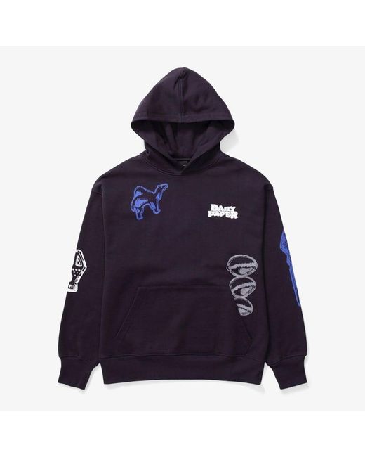 Daily Paper Blue Raymond Hoodie for men