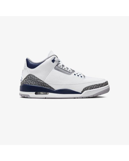Jordan 3s hotsell black and blue