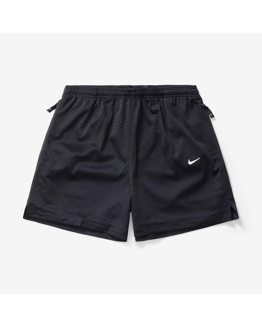 Nike Blue Solo Swoosh Mesh Shorts for men