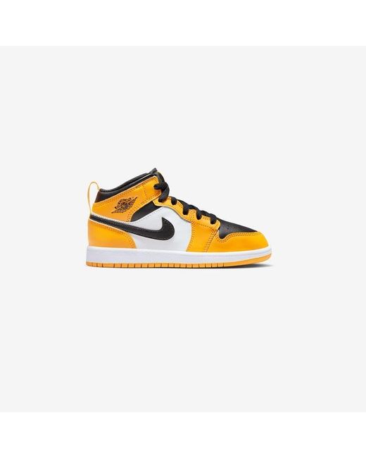 yellow jordan 1 mid
