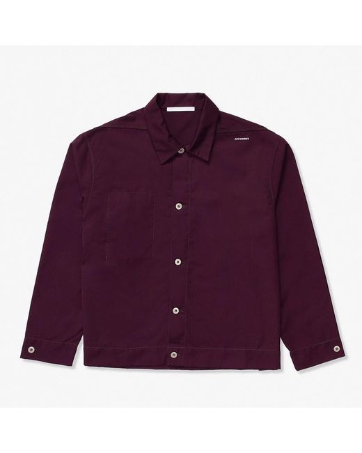 AFFXWRKS Purple Wrks Jacket for men