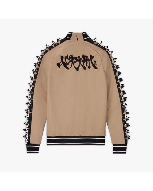 Nike Synthetic Knit Jacket X Acronym in Brown for Men Lyst