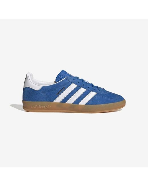 adidas Gazelle Indoor Shoes in Blue | Lyst