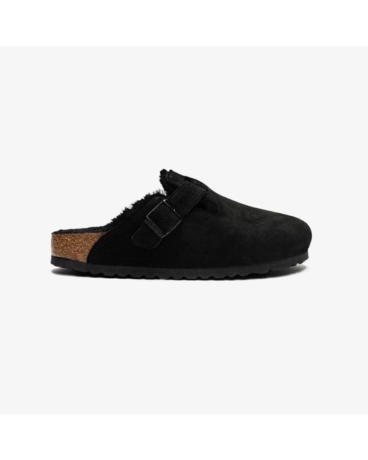 boston shearling black