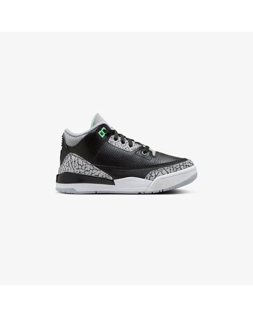 Nike Black Jordan 3 Retro (ps)