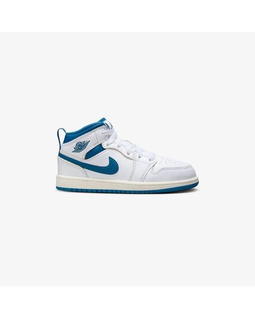 Nike Blue Jordan 1 Mid Se (ps)