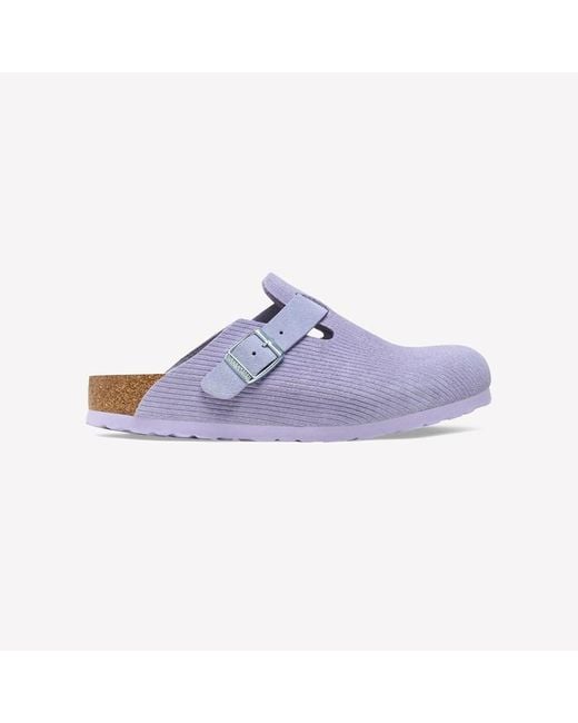 birkenstock metallic purple