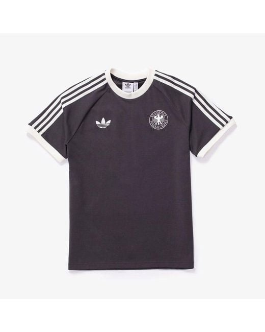 Adidas Black Germany Adicolor Classics 3 Stripe T-shirt for men