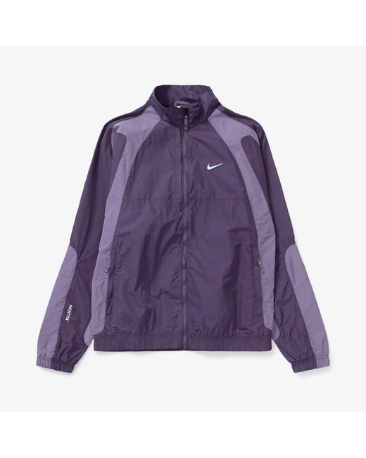 Nike Purple Track Jacket X Nocta for men