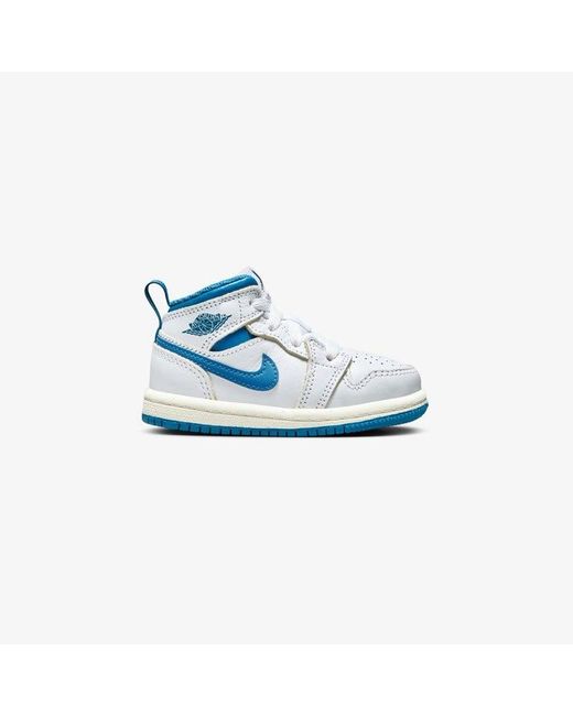 Nike Blue Jordan 1 Mid Se (td)