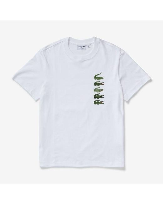 Tee shirt short clearance lacoste