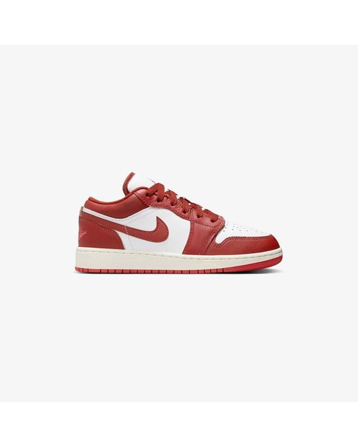 Nike Red Air Jordan 1 Low Se (gs)