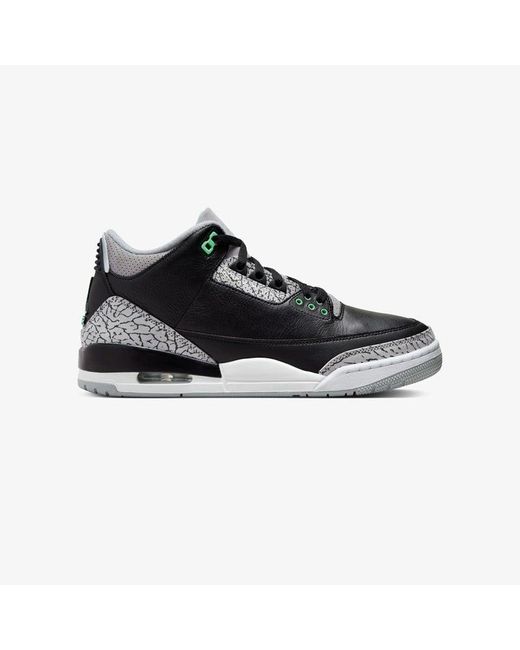 Nike Black Air Jordan 3 Retro for men