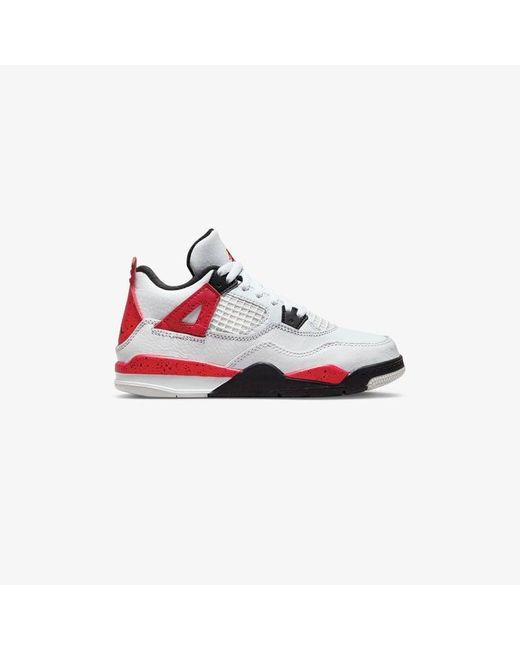 Nike Red Air Jordan 4 Retro (gs)