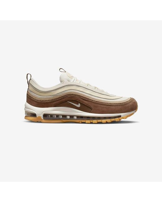 Nike Leather Air Max 97 Prm in Brown | Lyst