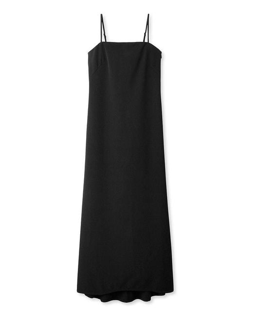 SNIDEL White Backplane Long Elegant Dress