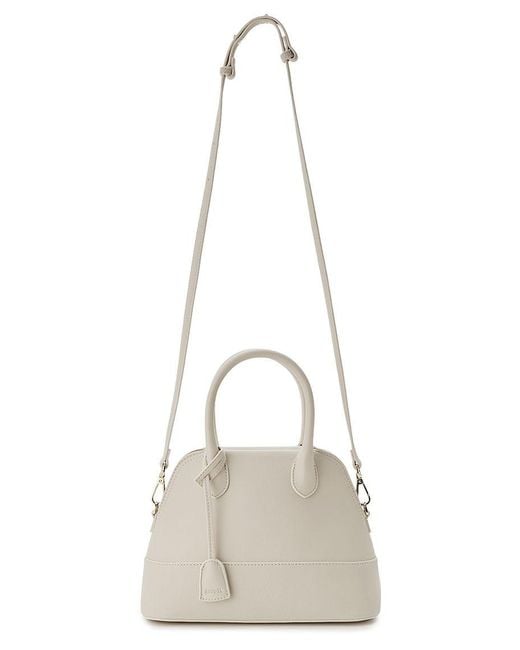 SNIDEL Black Round Shoulder Bag