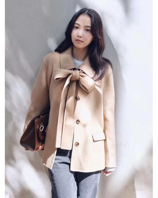 SNIDEL Natural River Ribbon Jacket