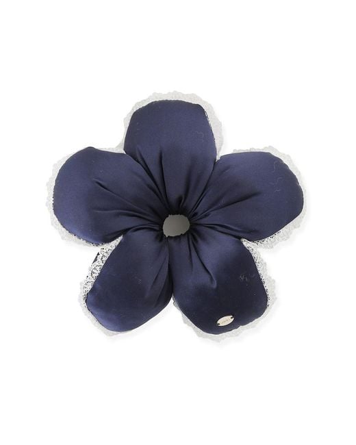 SNIDEL White Flower Scrunchie