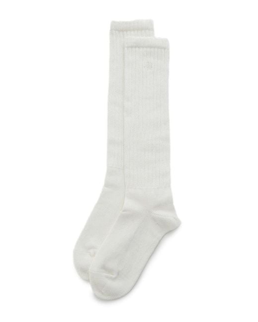 SNIDEL Black Loose Fit Socks