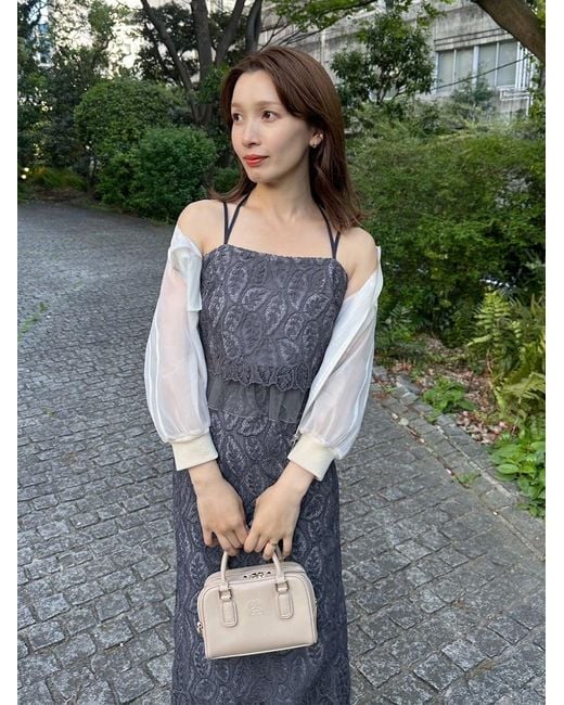 SNIDEL White Sheer Blouson Jacket
