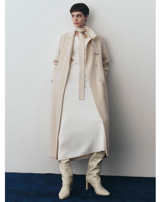 SNIDEL Natural Fitted Ankle Boots