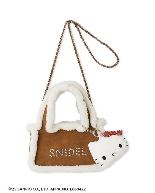 SNIDEL 【HELLO KITTY】バッグ PBEG スナイデル【HELLO KITTY】バッグ
