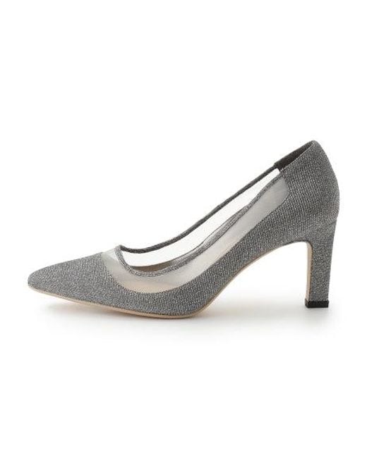 SNIDEL Black Heel Pointed-Toe Pumps