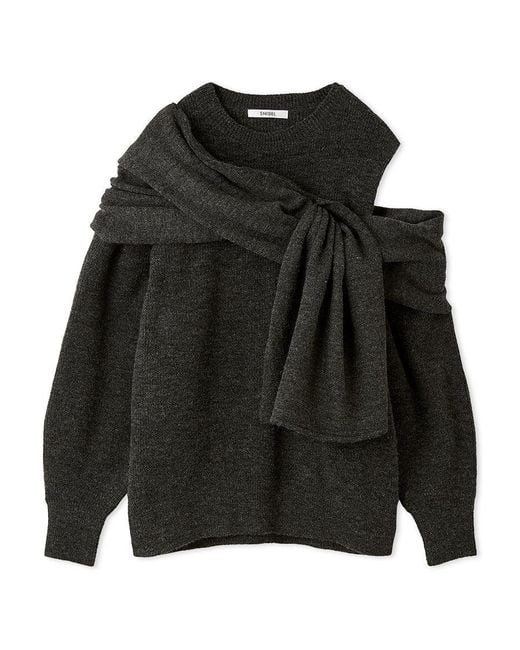 SNIDEL Natural Deformation Knit Pullover