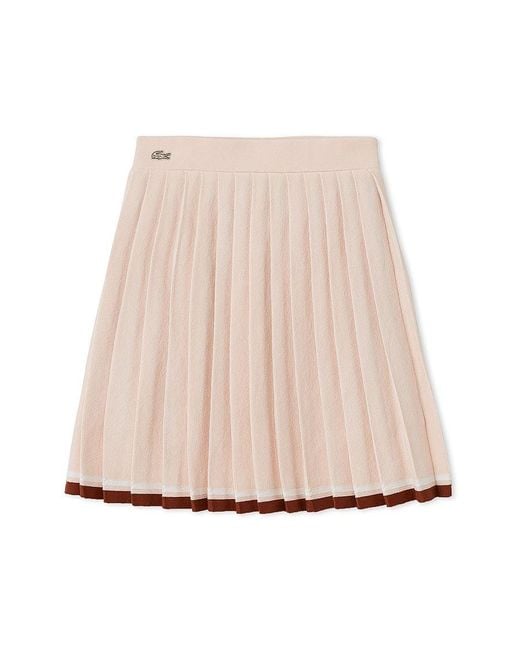SNIDEL White Lacoste Skirt