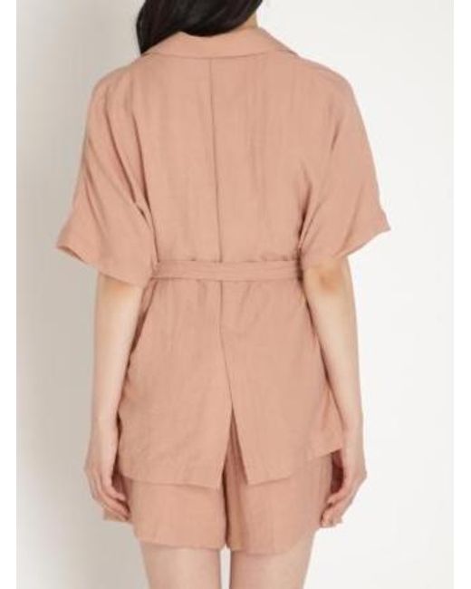 SNIDEL Natural V Neck Collar Tops
