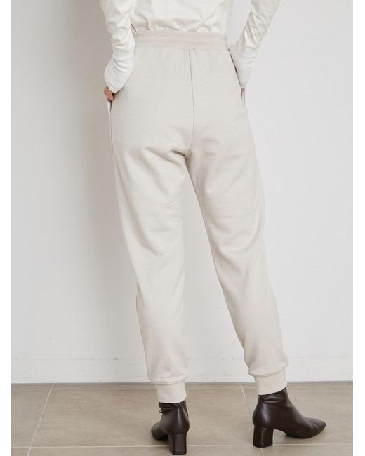 SNIDEL Yellow Simple Sweatpants